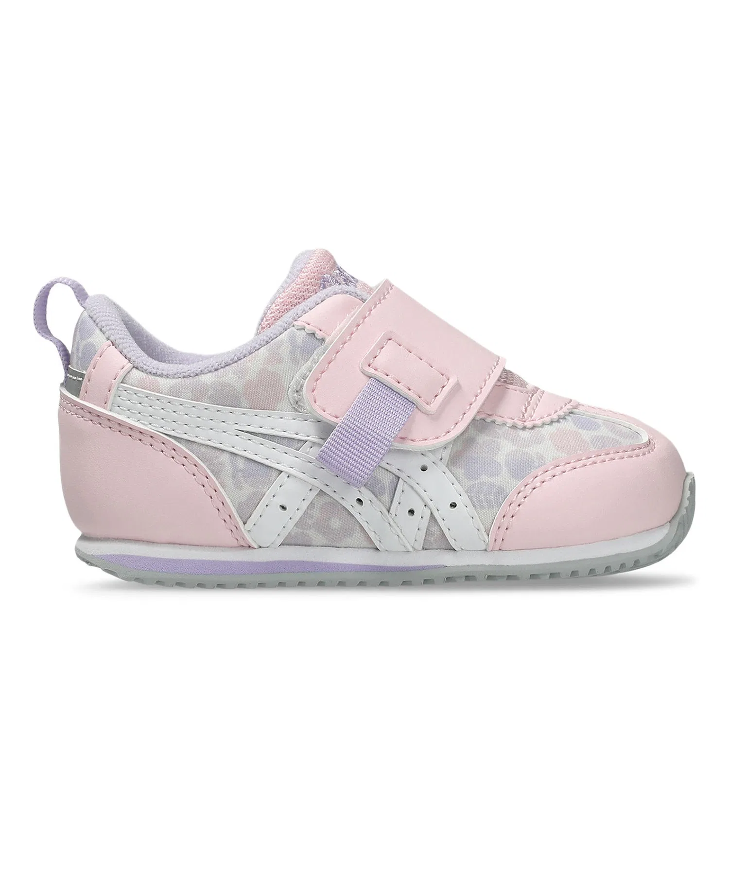 Детские кроссовки SUKUSUKU IDAHO BABY KT-ES G 2 с цветочным принтом белые — фото 3