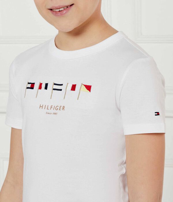Футболки Regular fit Tommy Hilfiger, белый — фото 4