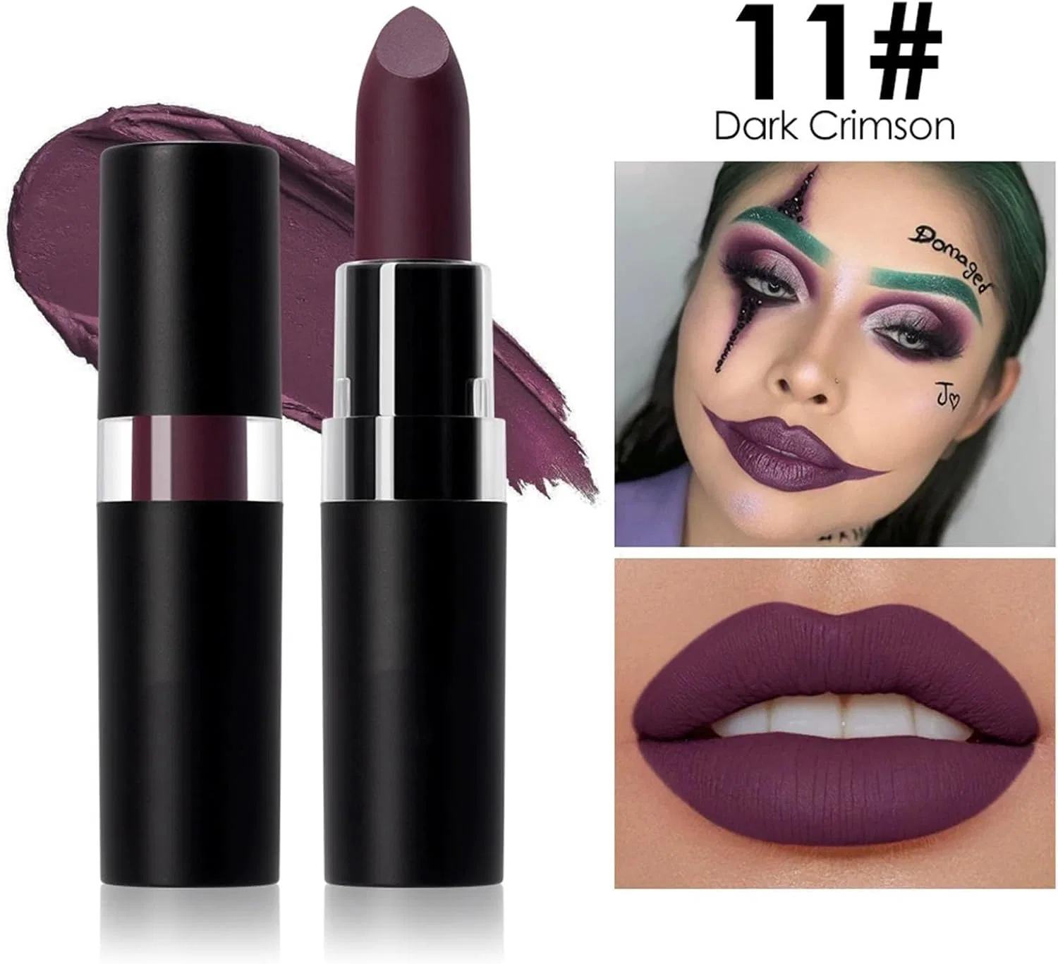 Тинт для губ A-49 High Color, оттенок серо-коричневый, увлажняющий, матовый, 1 шт Generic — фото 2