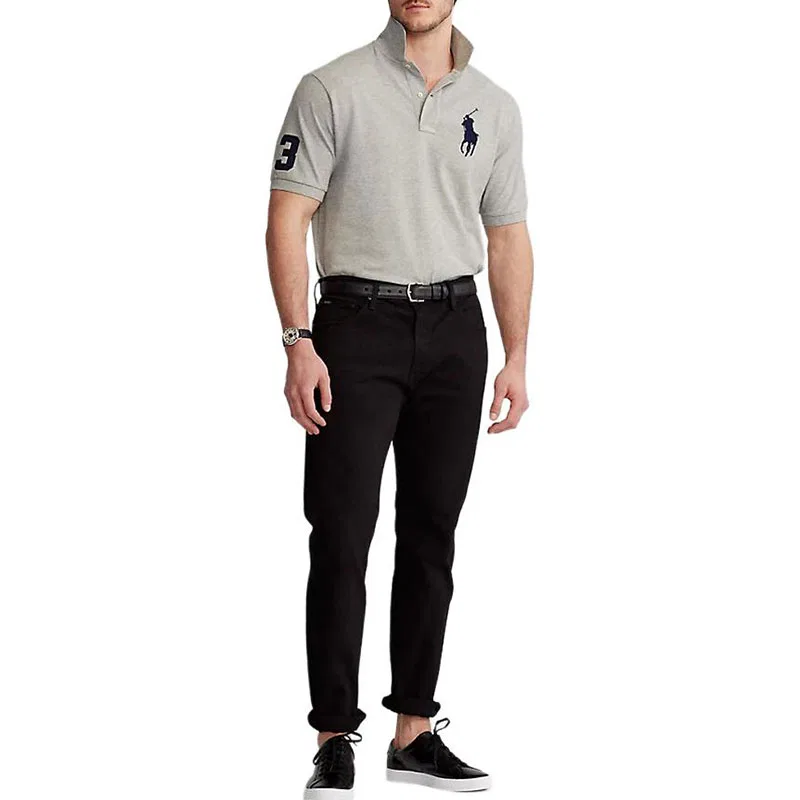 Футболка детская Kids' Apparel SS22 Gray Kids' Polo Ralph Lauren — фото 4