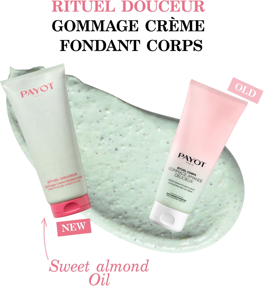 Rituel douceur gommage crème помадный скраб для тела с экстрактом миндаля Payot, 200 мл — фото 3