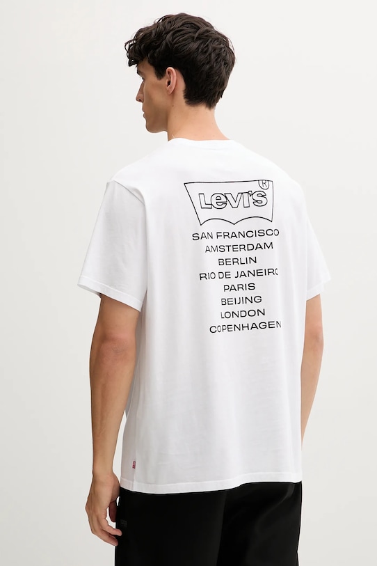 

Хлопковая футболка Levi'S, белый