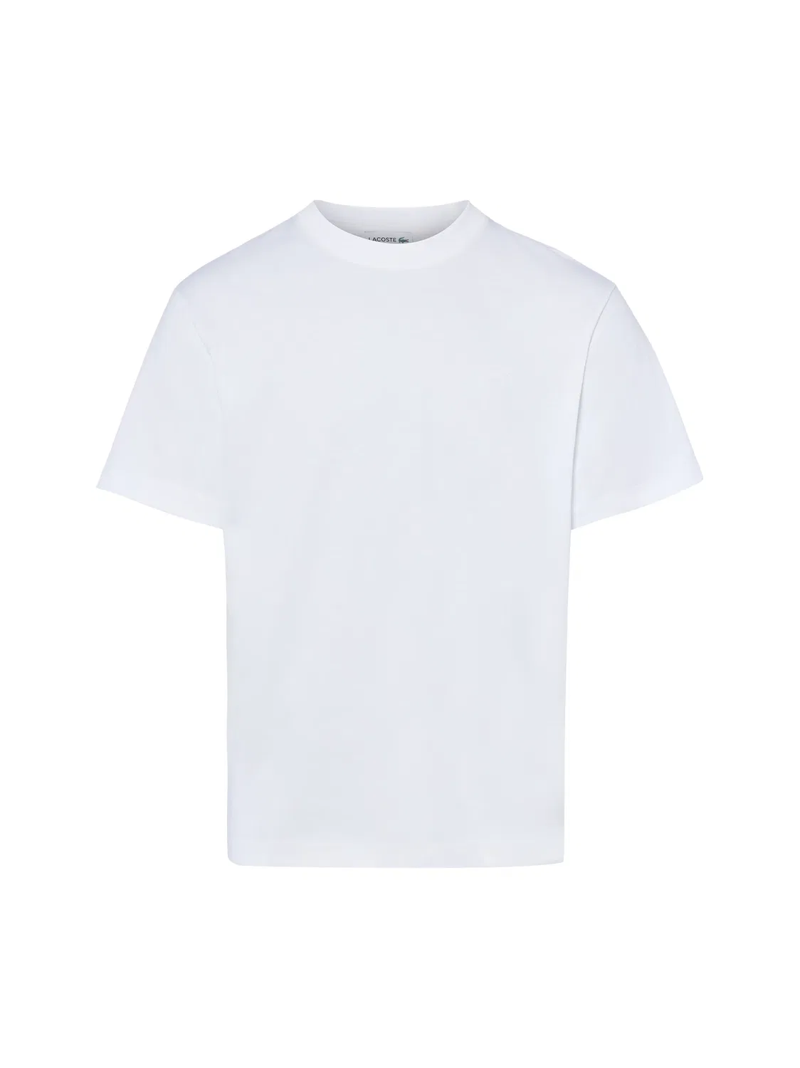 Футболка из хлопка Lacoste, белый