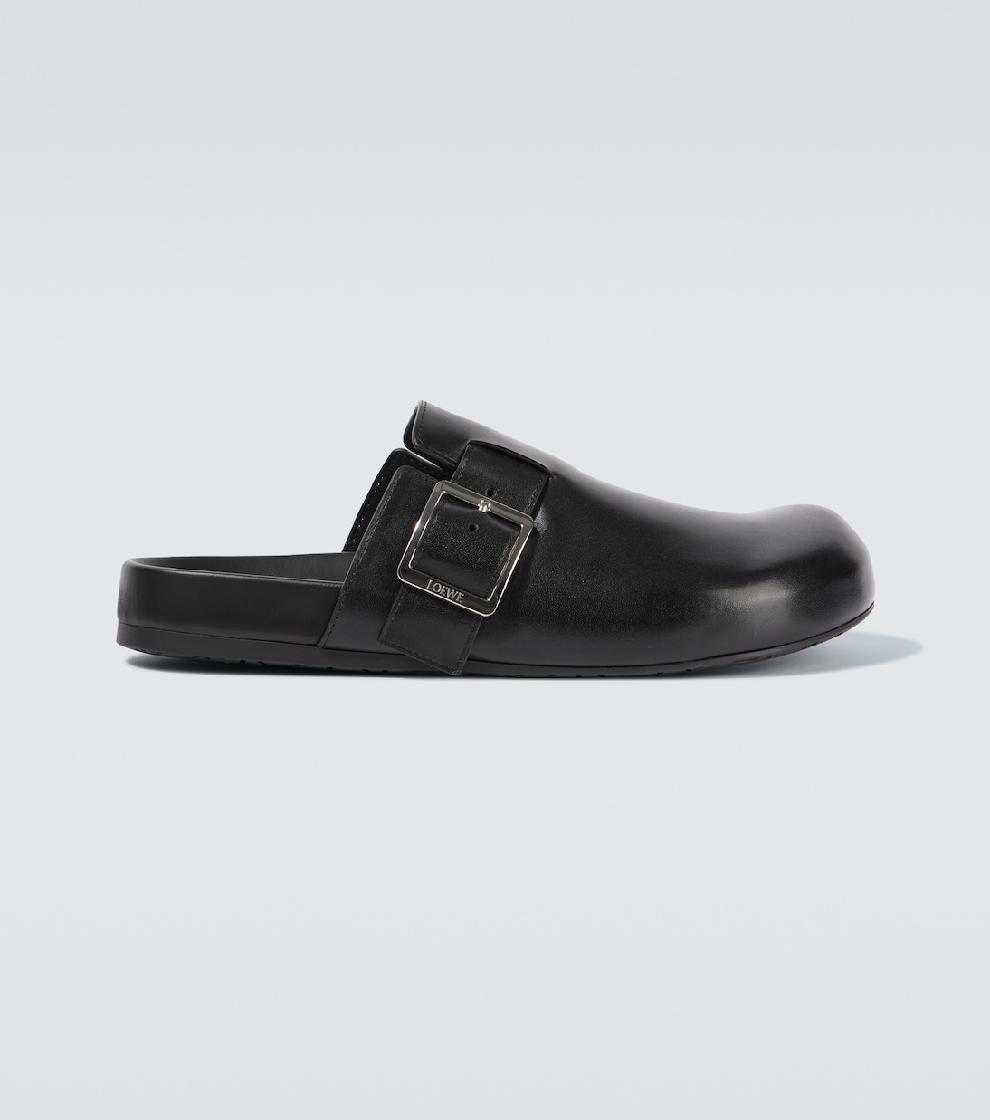 

Кожаные мюли Ease Buckle Loewe, черный