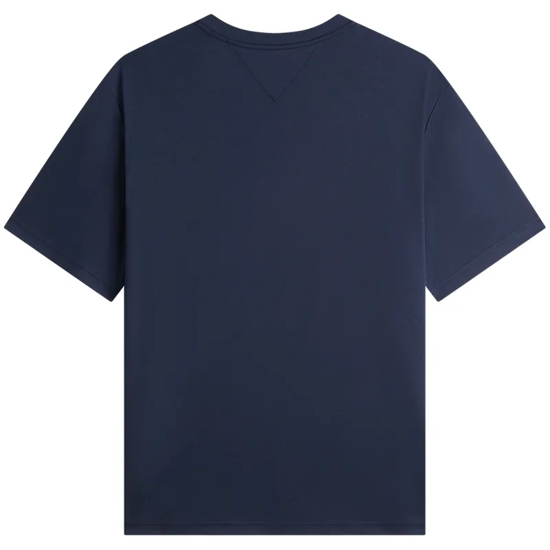 Футболка мужская с круглым вырезом Tommy Hilfiger, Ecru Z00 — фото 4
