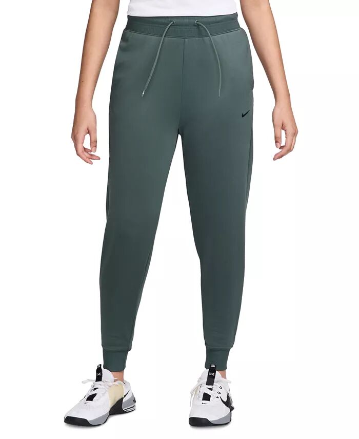 

Женские спортивные брюки Therma-FIT One с высокой талией 7/8 Nike, зеленый