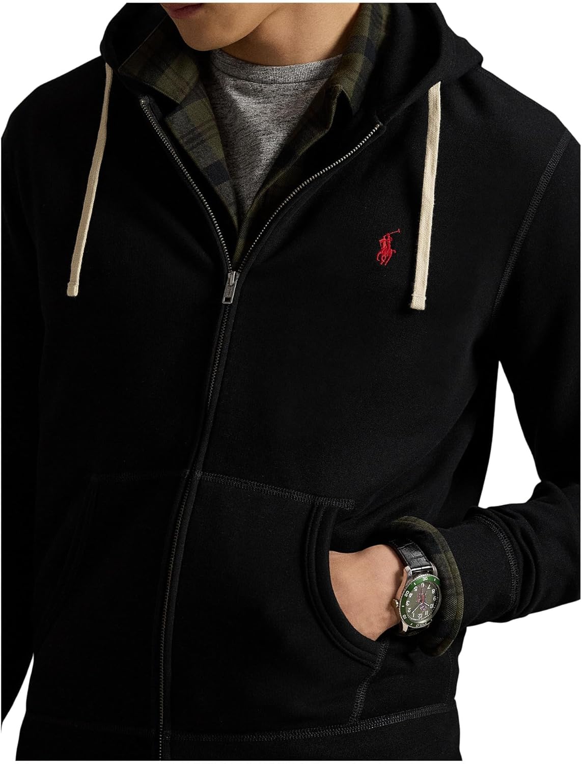 POLO RALPH LAUREN Мужская толстовка Rl Fleece, Polo Black — фото 3