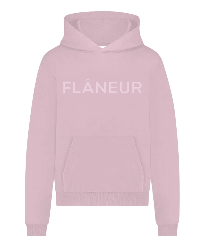 

Худи с логотипом в тон, сиреневого цвета. FlãNeur, фиолетовый