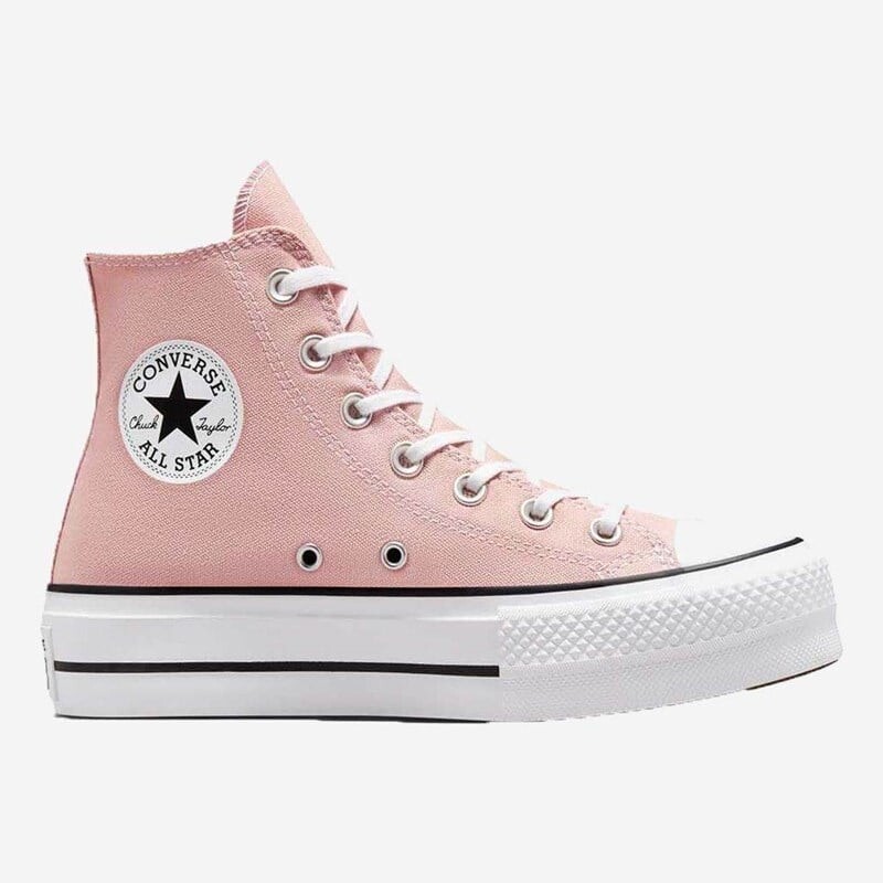 

Женские парусиновые кроссовки на платформе Chuck Taylor All Star с лифтом Converse, белый