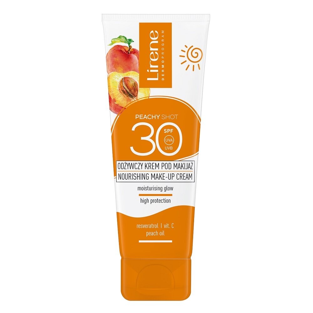 

Питательный крем для макияжа Peachy Shot SPF30 50мл Lirene