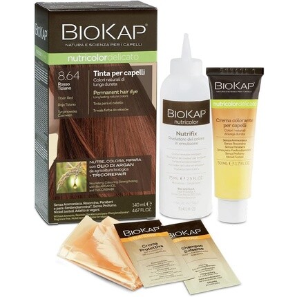 

Краситель Bios Line Biokap Nutricolor Delicato 8.64 Красновато-коричневый 140мл