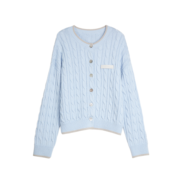 

Кардиган женский с круглым вырезом ELLE, синий