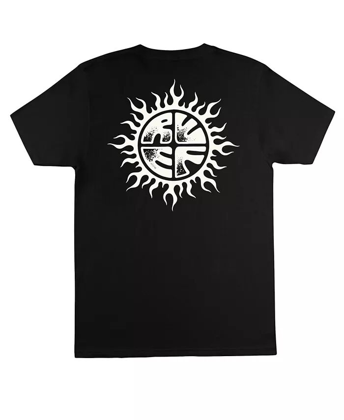 

Мужская футболка Sunburn с коротким рукавом REEF, черный