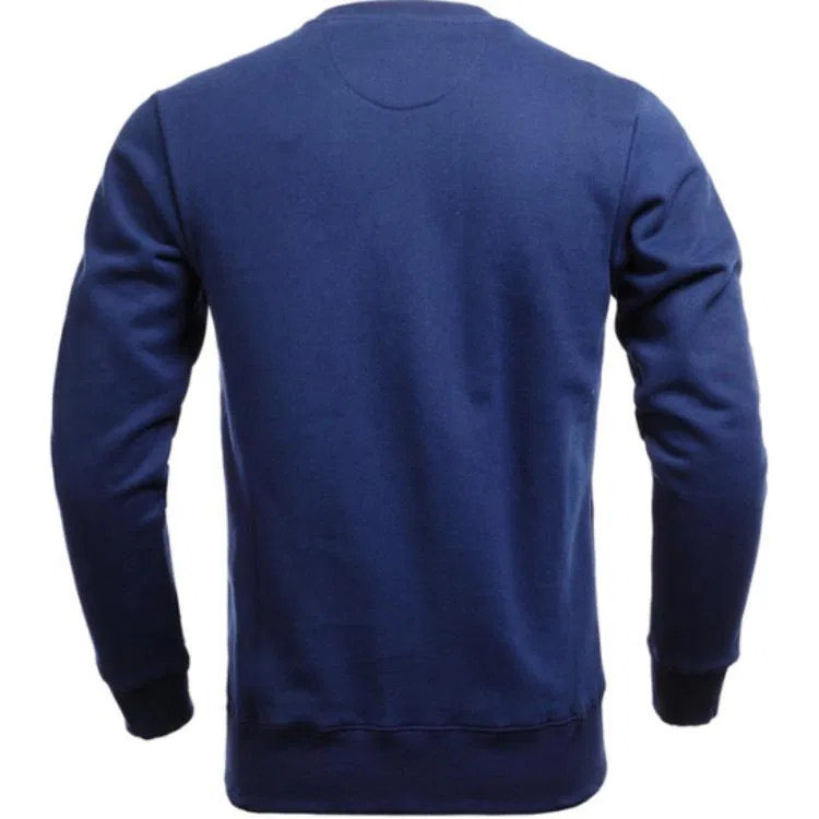 Свитшот мужской синий crew neck moderate Adidas, Blue — фото 3