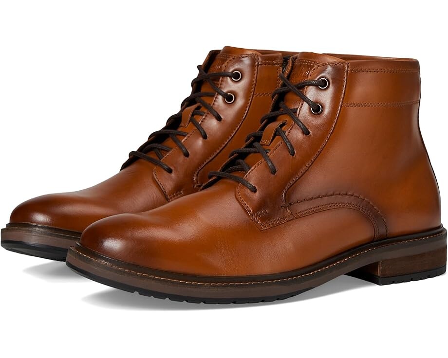 

Ботинки Florsheim Forge Plain Toe Lace Boot, цвет Cognac