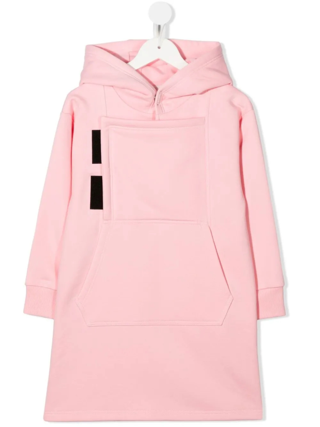 

Givenchy Kids платье-худи с длинными рукавами, розовый