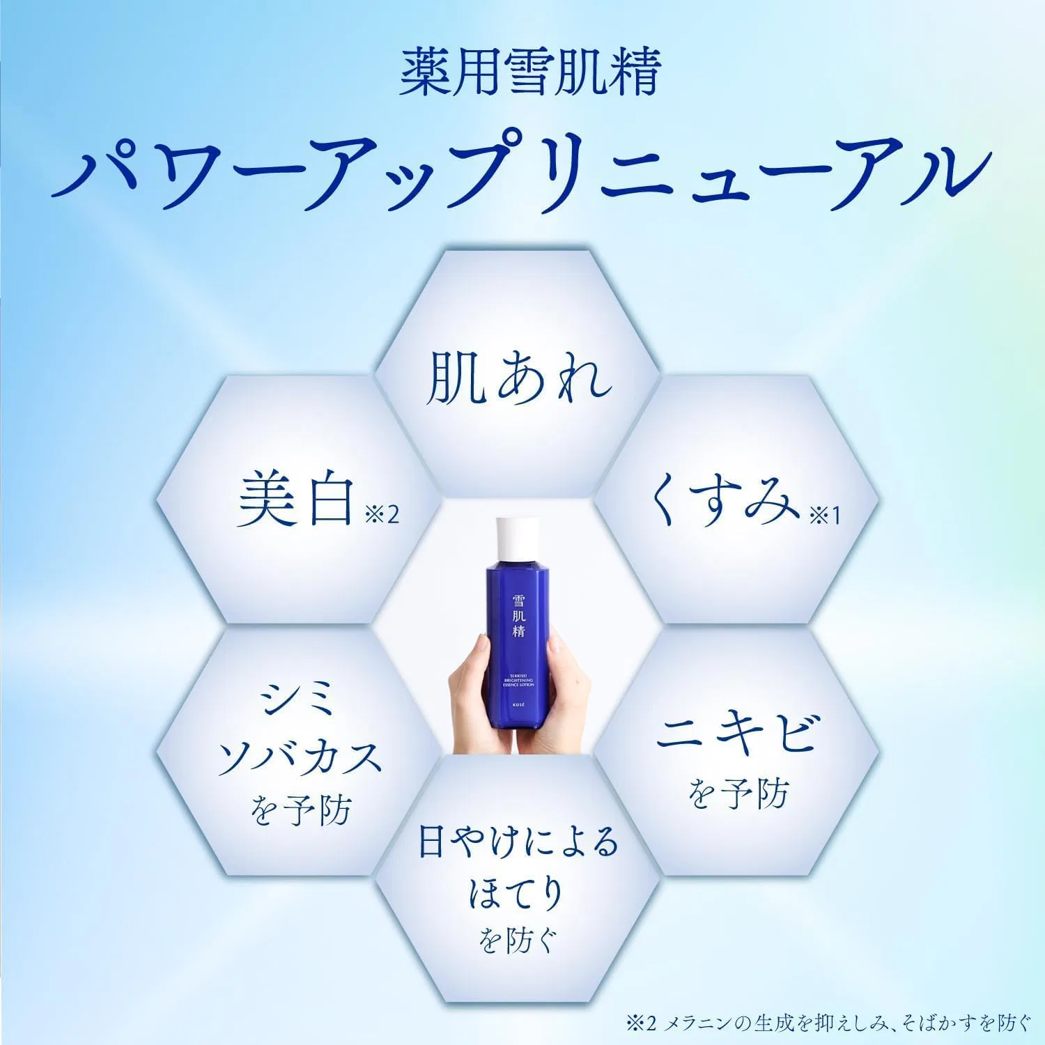 Набор Sekkisei — Лосьон отбеливающий Medicated Brightening Essence Lotion Refill Limited Kit 310 мл — фото 3