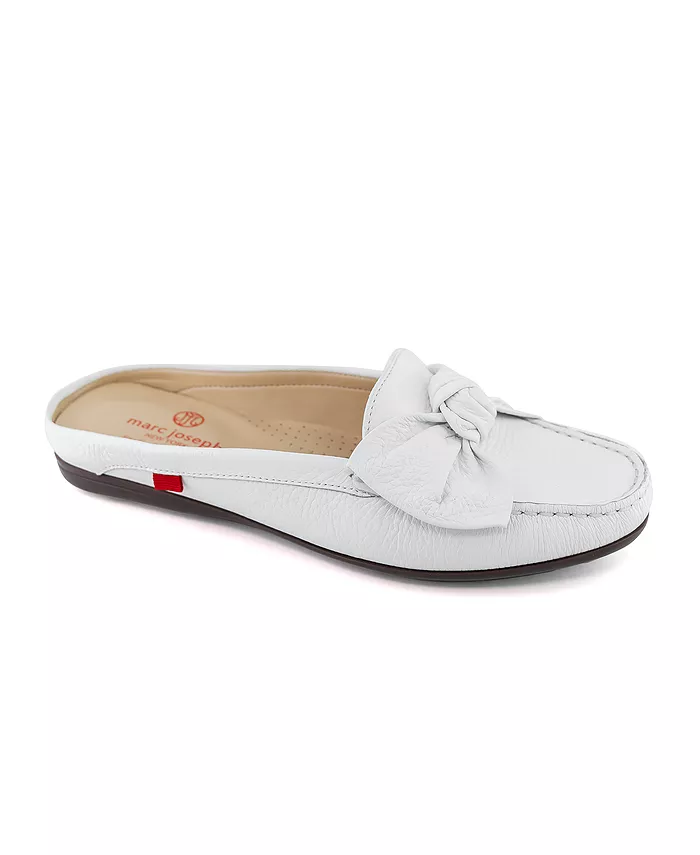 Женские мюли Diane St Slip On Comfort Bow Marc Joseph New York, белый