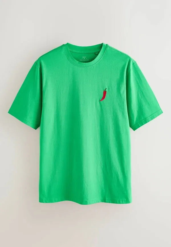 Комплект пижама 2 шт с принтом Set 2 pack Next Green Pink Fruit, зеленый/розовый — фото 2