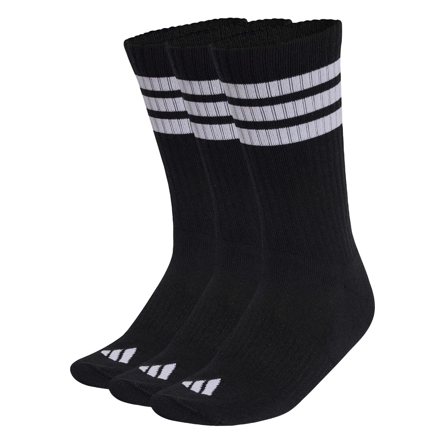 Носки с мягкой подкладкой 3-Streifen Adidas, Schwarz Weiss