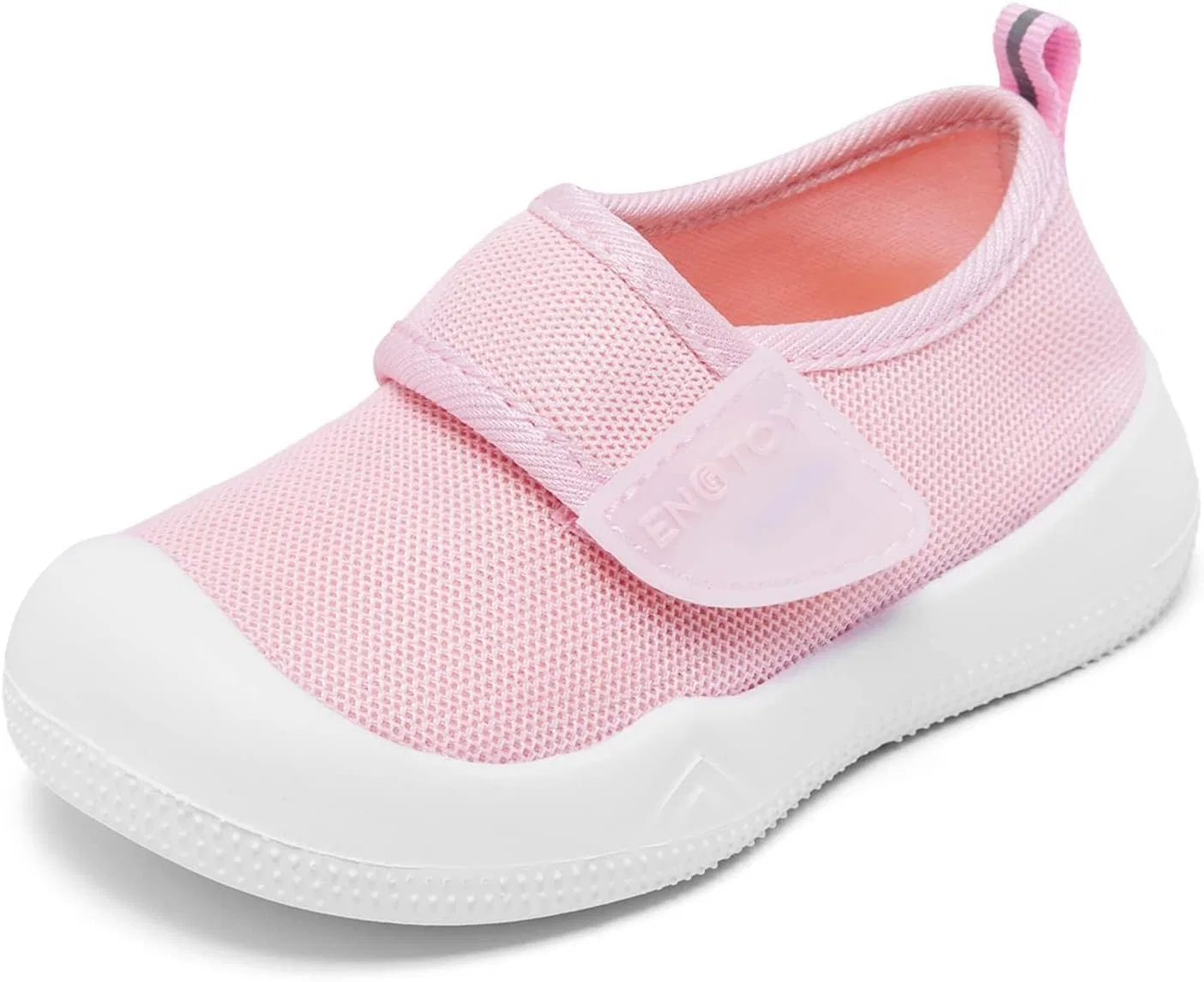 Детские кроссовки для девочек дышащие легкие без шнуровки Engtoy, Pink
