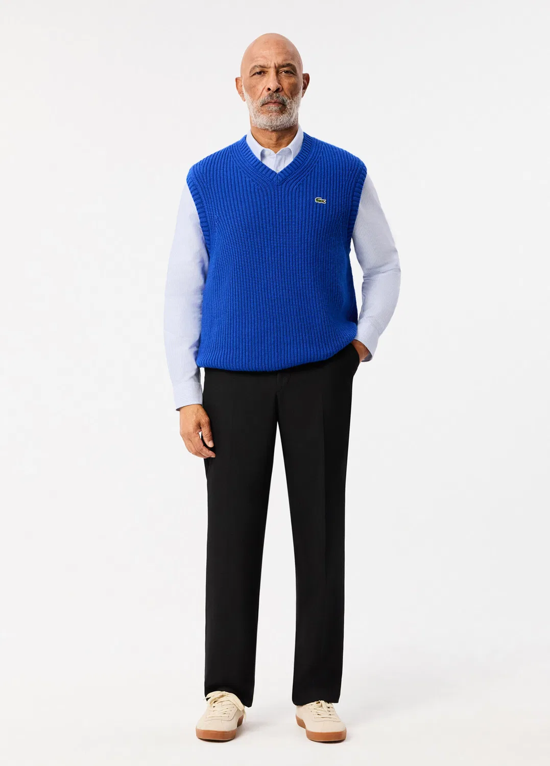 Рубашка Regular Fit Lacoste, Blue — фото 4