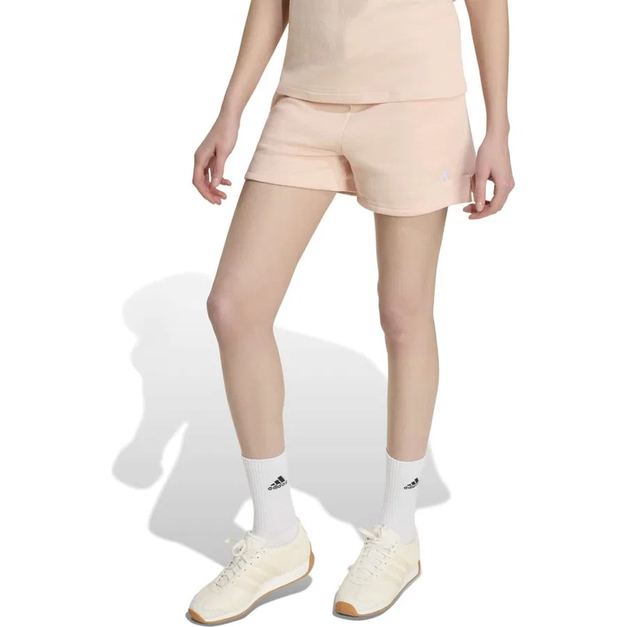 Шорты женские с принтом adidas W SL FC SHO BLUPNK/WHITE, Розовый