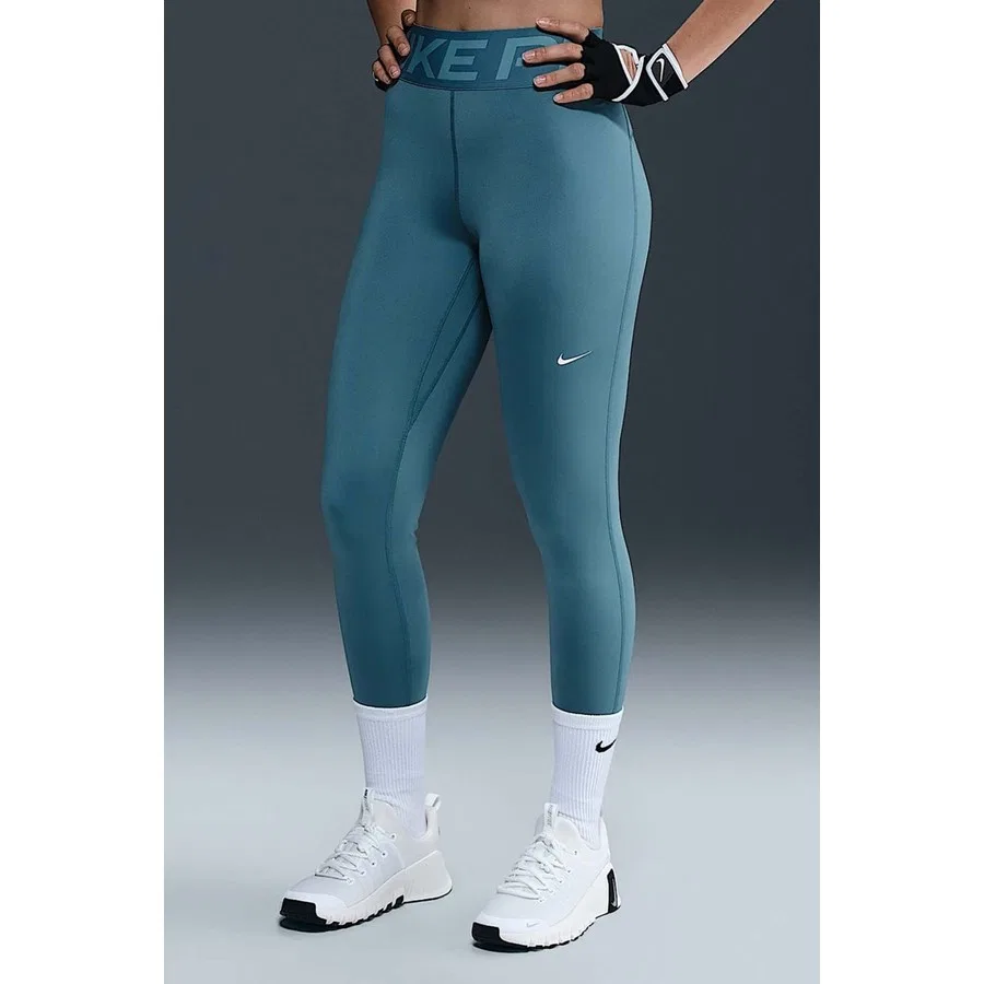 Леггинсы с высокой посадкой Pro Sculpt Dri Fit High Rise Full Length Nike, Светло-синий