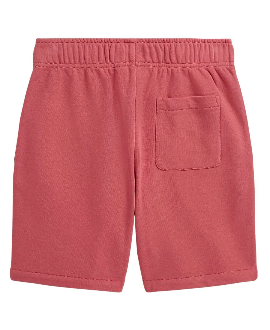 Шорты из французского футера с логотипом Polo Ralph Lauren, Adirondack Berry — фото 3