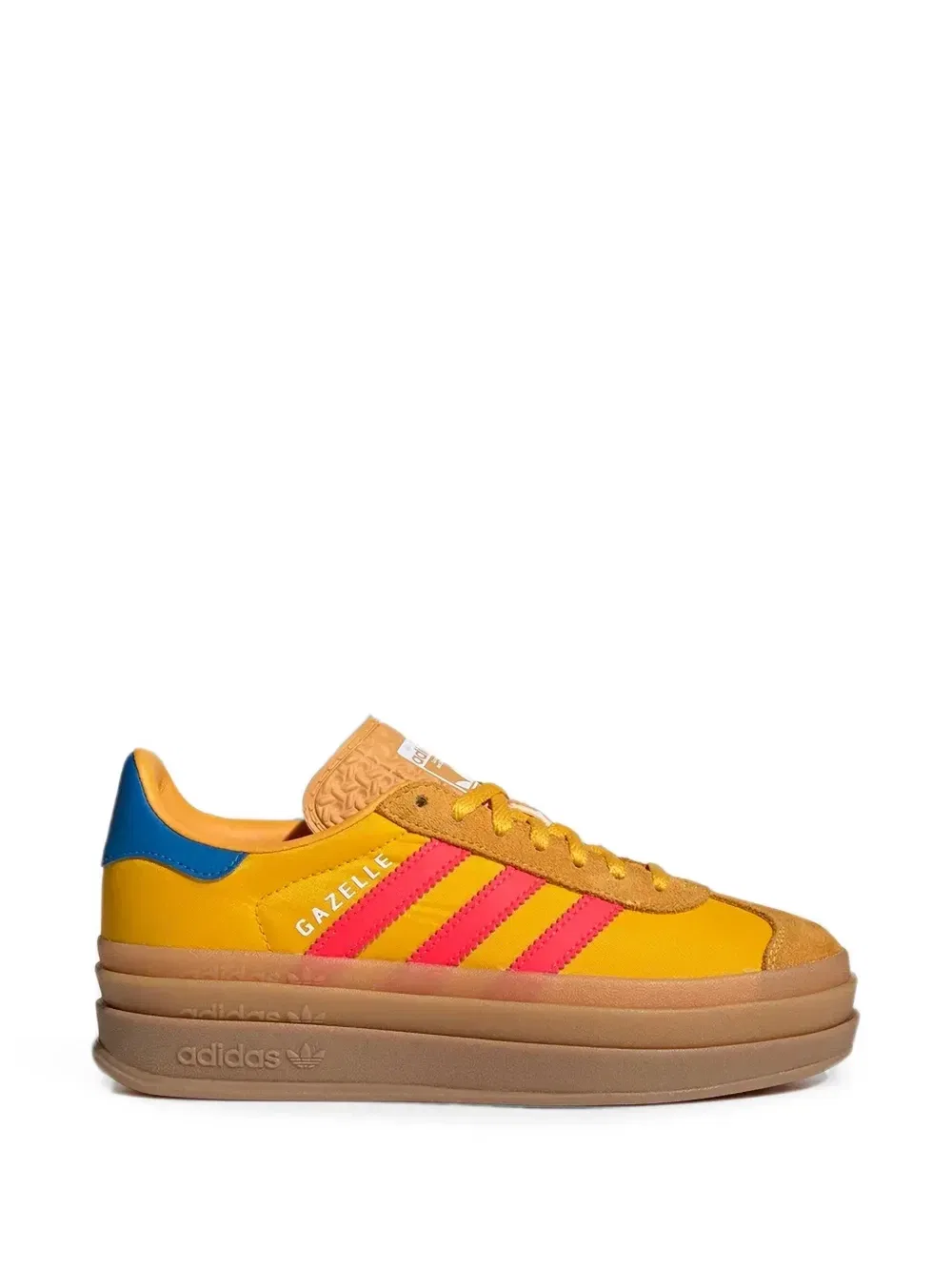 Кроссовки Gazelle Bold Adidas Kids, желтый — фото 2