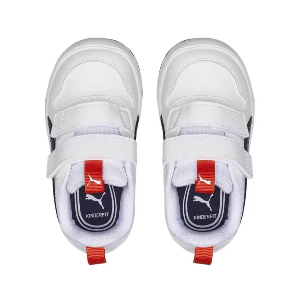 Детские кроссовки Puma Multiflex, Цвет: Weiss Dunkelblau — фото 3