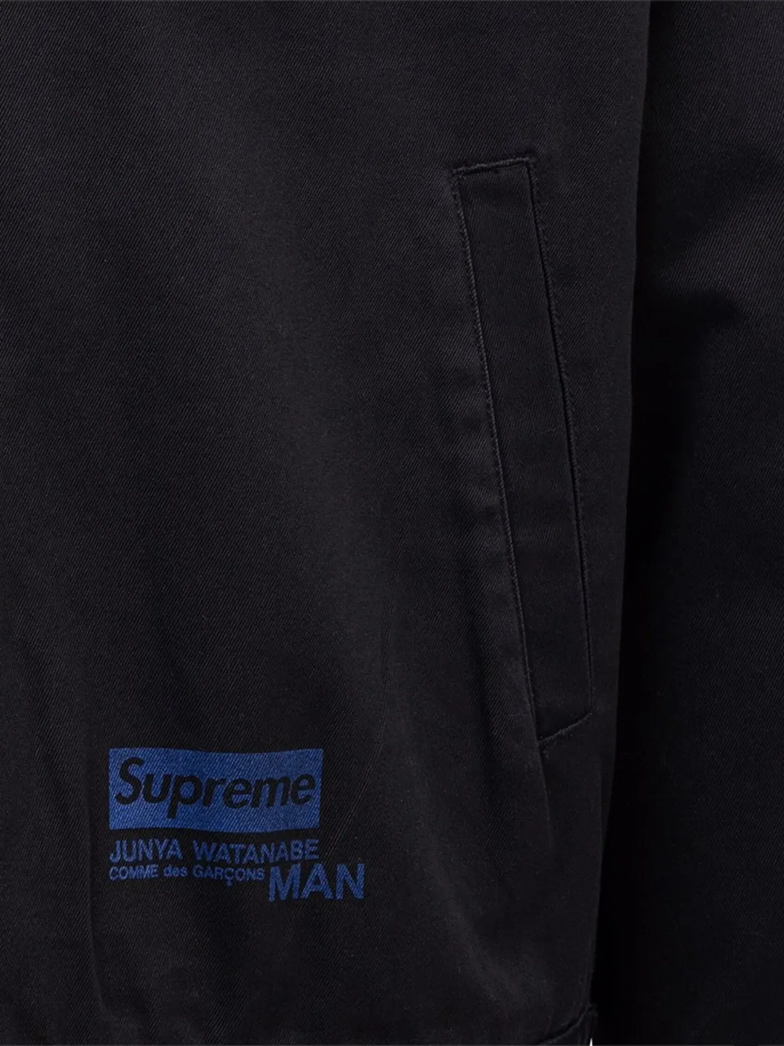 Supreme Рабочая куртка черная — фото 3