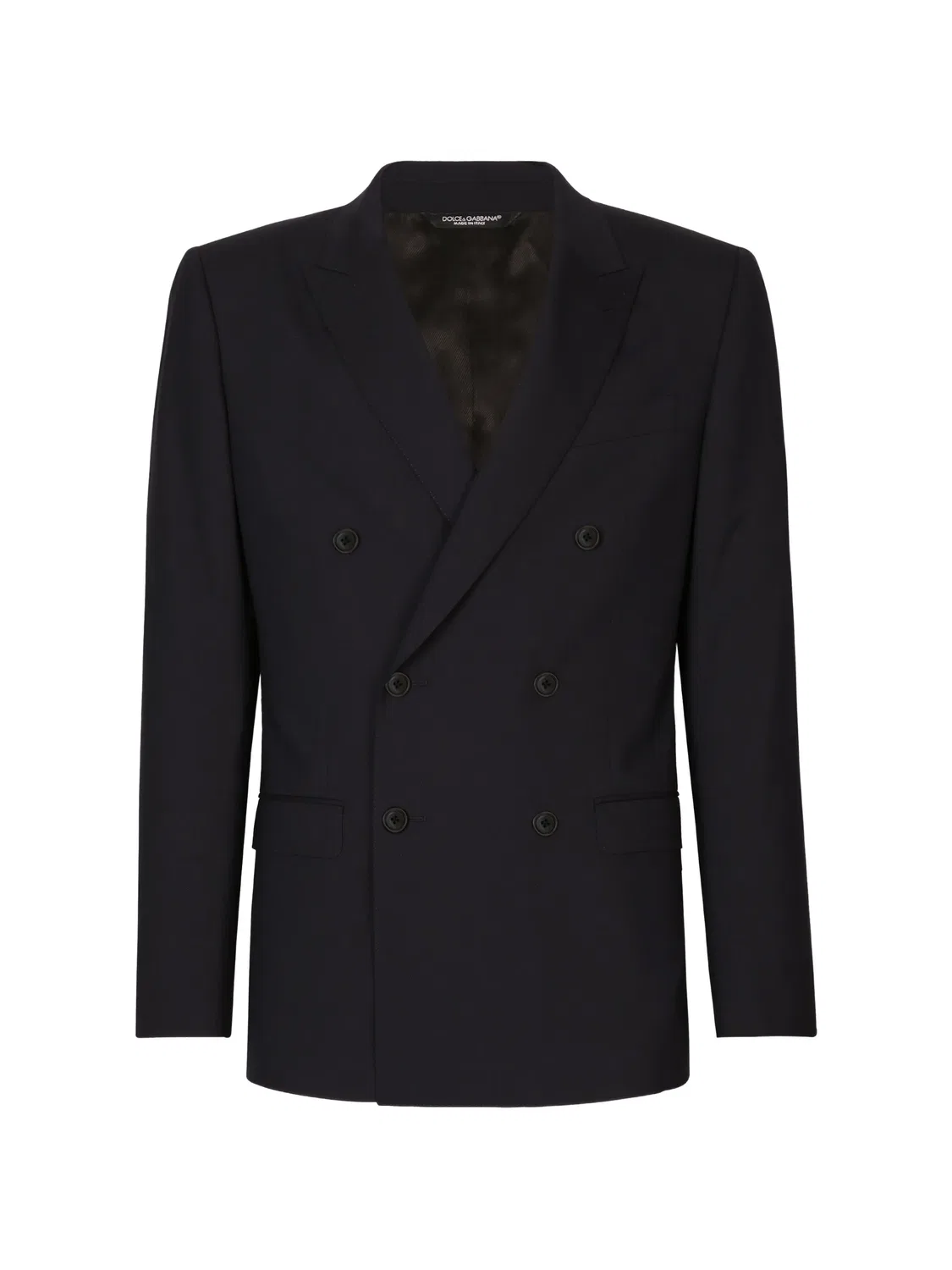 Dolce & Gabbana Двубортный костюм Martini fit синий