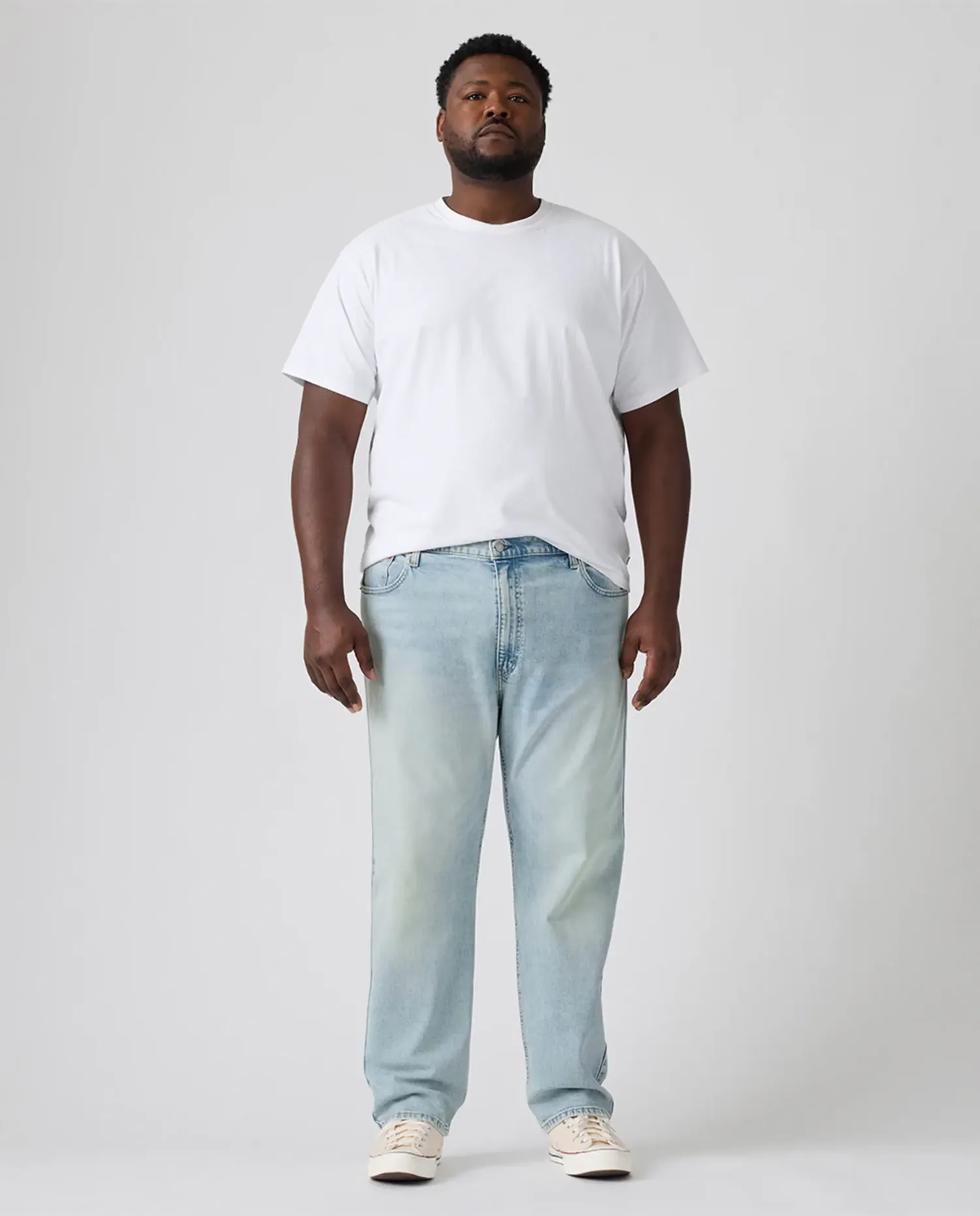 Мужские джинсы Vaquero 502 Taper больших размеров Levi's, светло-голубой