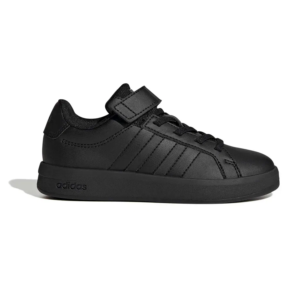 Кроссовки детские Grand Court Adidas, черный