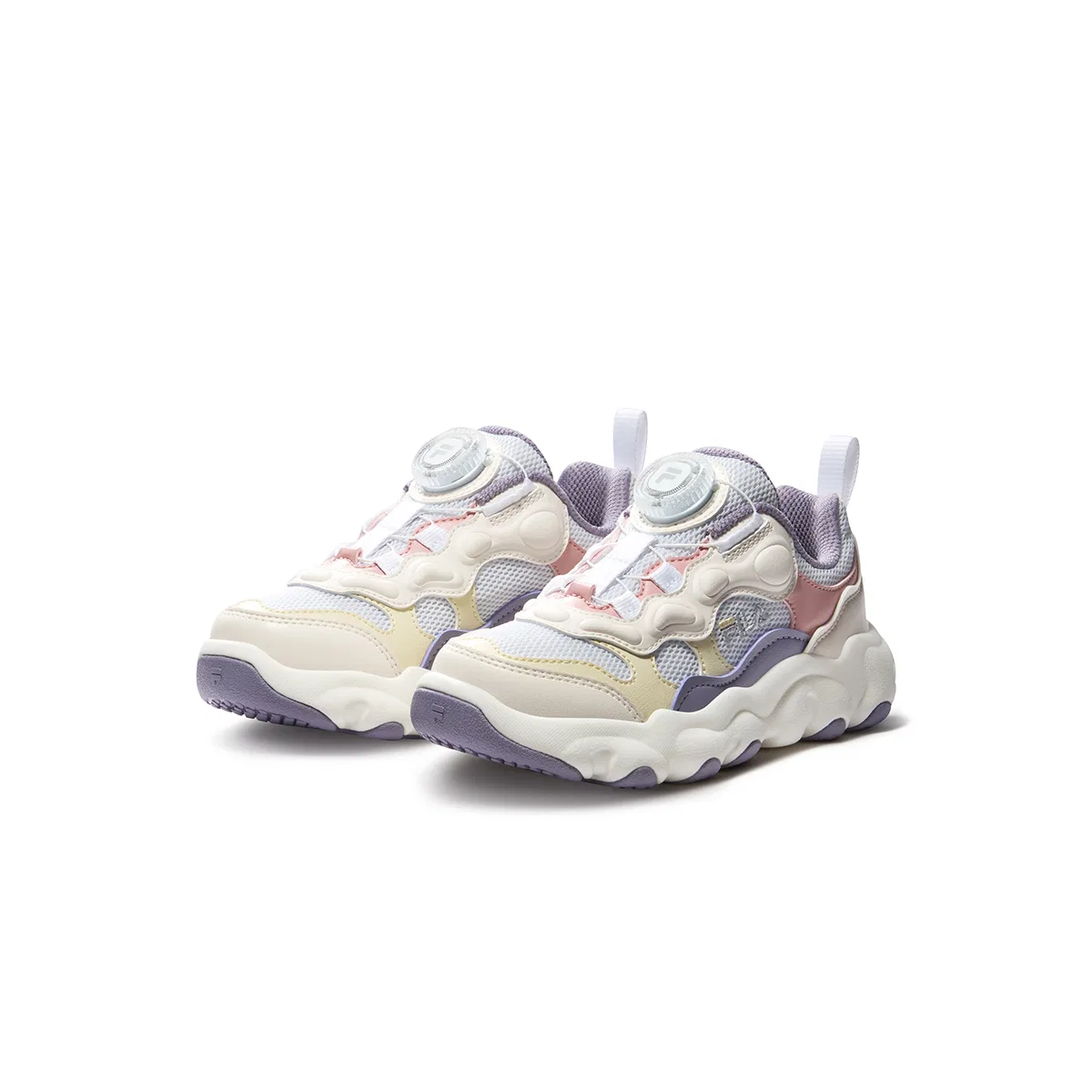 Детские кроссовки для мальчиков и девочек Heritage FHT FILA KIDS, Color: Fila White/Pure Pink-WS — фото 4