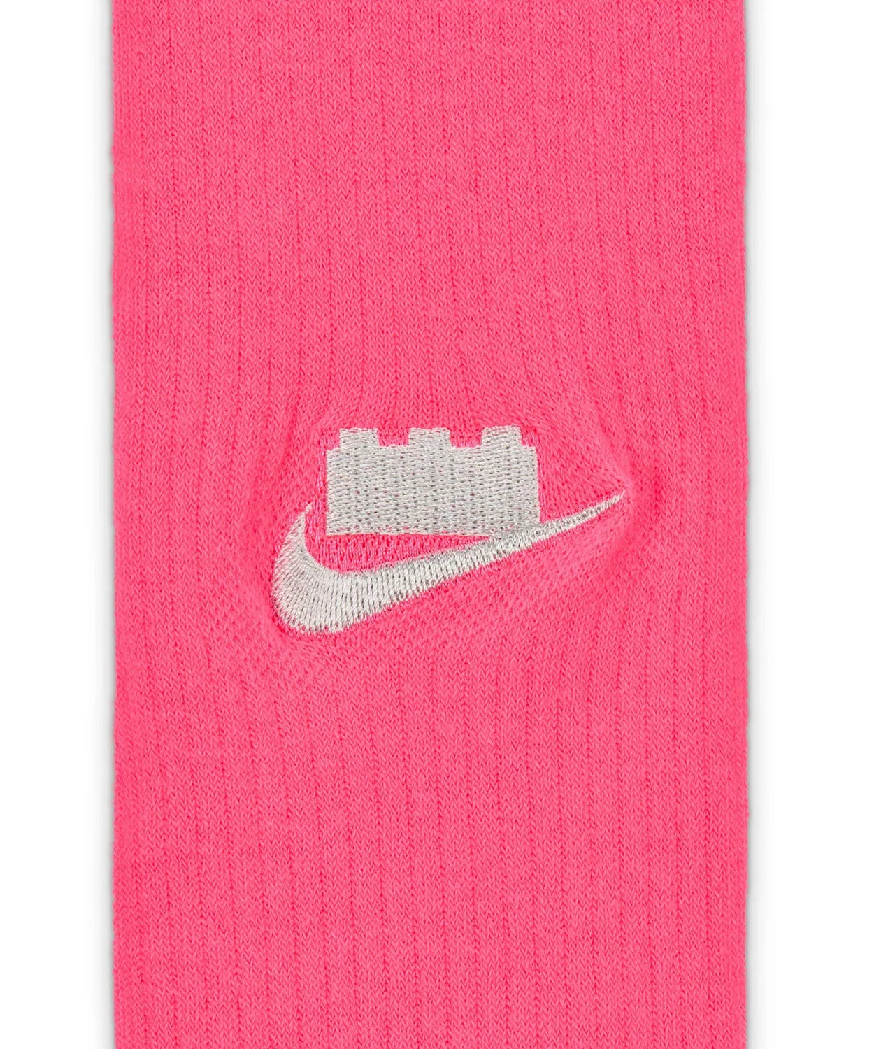 Женские носки с принтом Nike x Lego Col Jaguar NIKE, Pink — фото 4