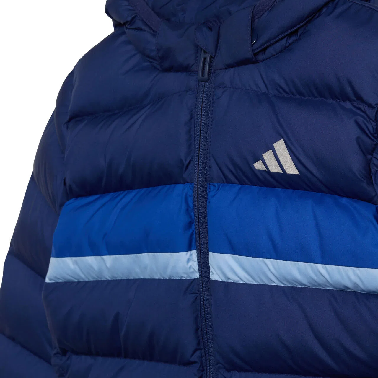 Детская зимняя куртка Synthetic Down Adidas, цвет Blau — фото 3
