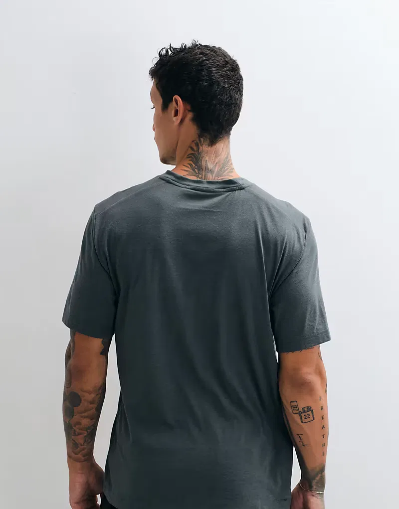 Футболка Adidas performance Workout essentials feelready в цвете Legend Ivy — фото 4