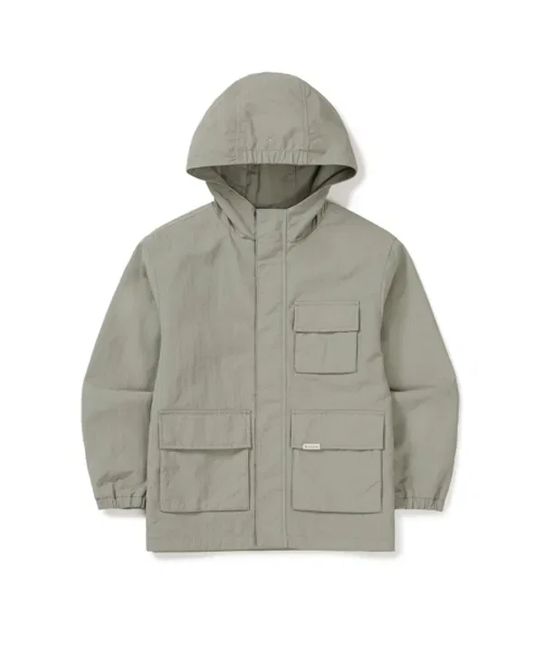 Ветровка Camper, детская, Snowpeak Apparel Kids, Fog Gray — фото 2