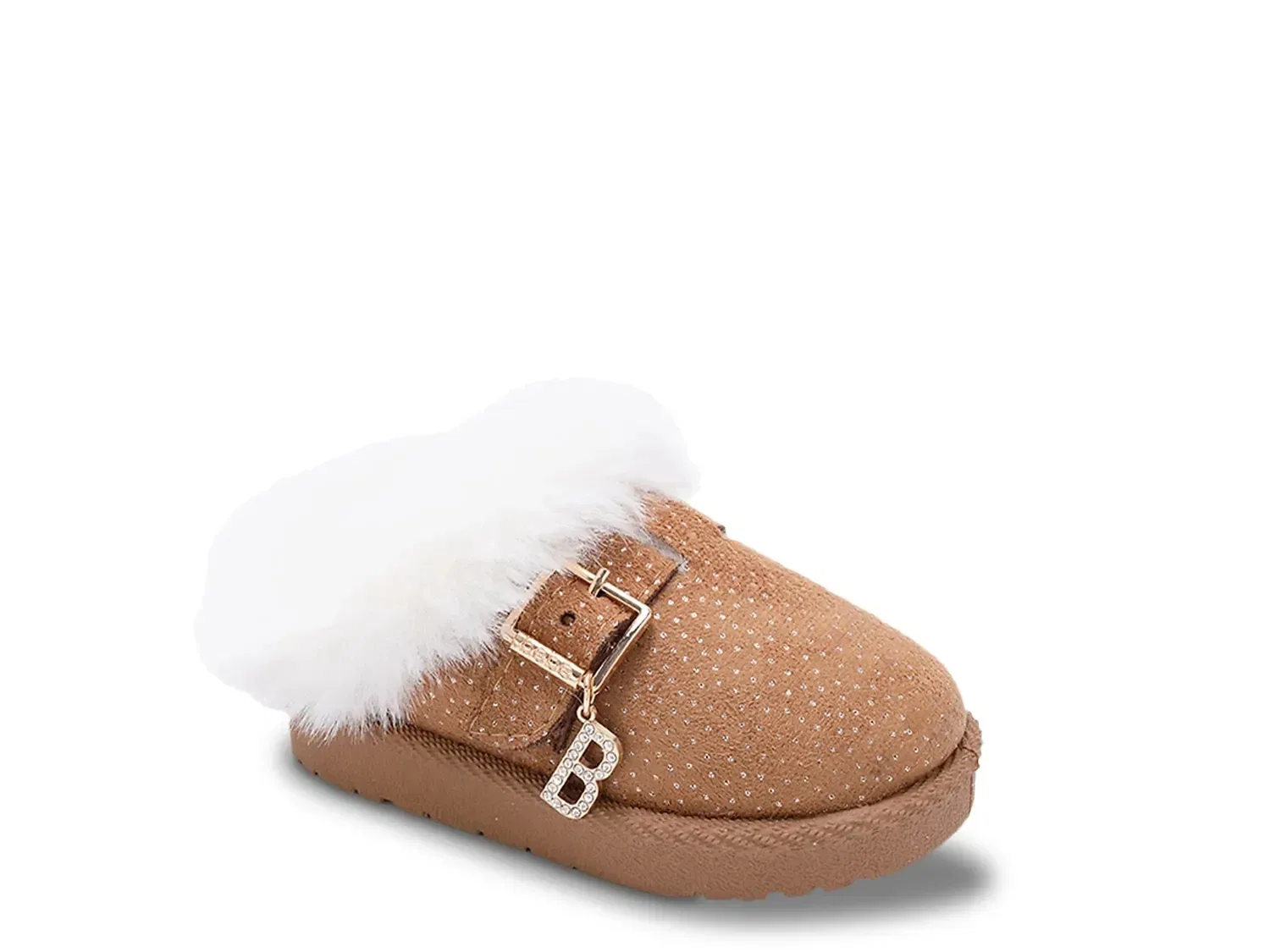 Клоги Viv для девочек, бренд bebe, цвет Cognac