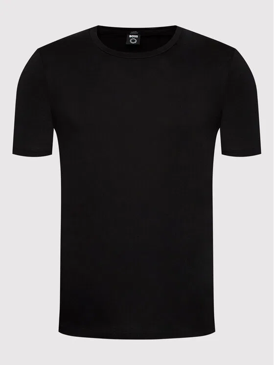 Футболка slim fit Tessler Boss, черный — фото 4