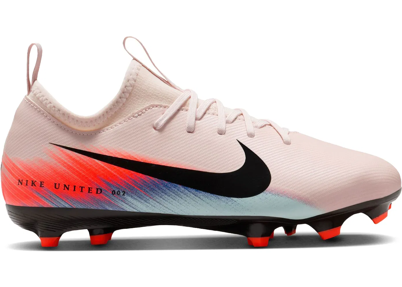 Детские бутсы Nike Zoom Mercurial Vapor 16 Academy FG/MG United 002 Pack (GS), Silt Red/Racer Blue