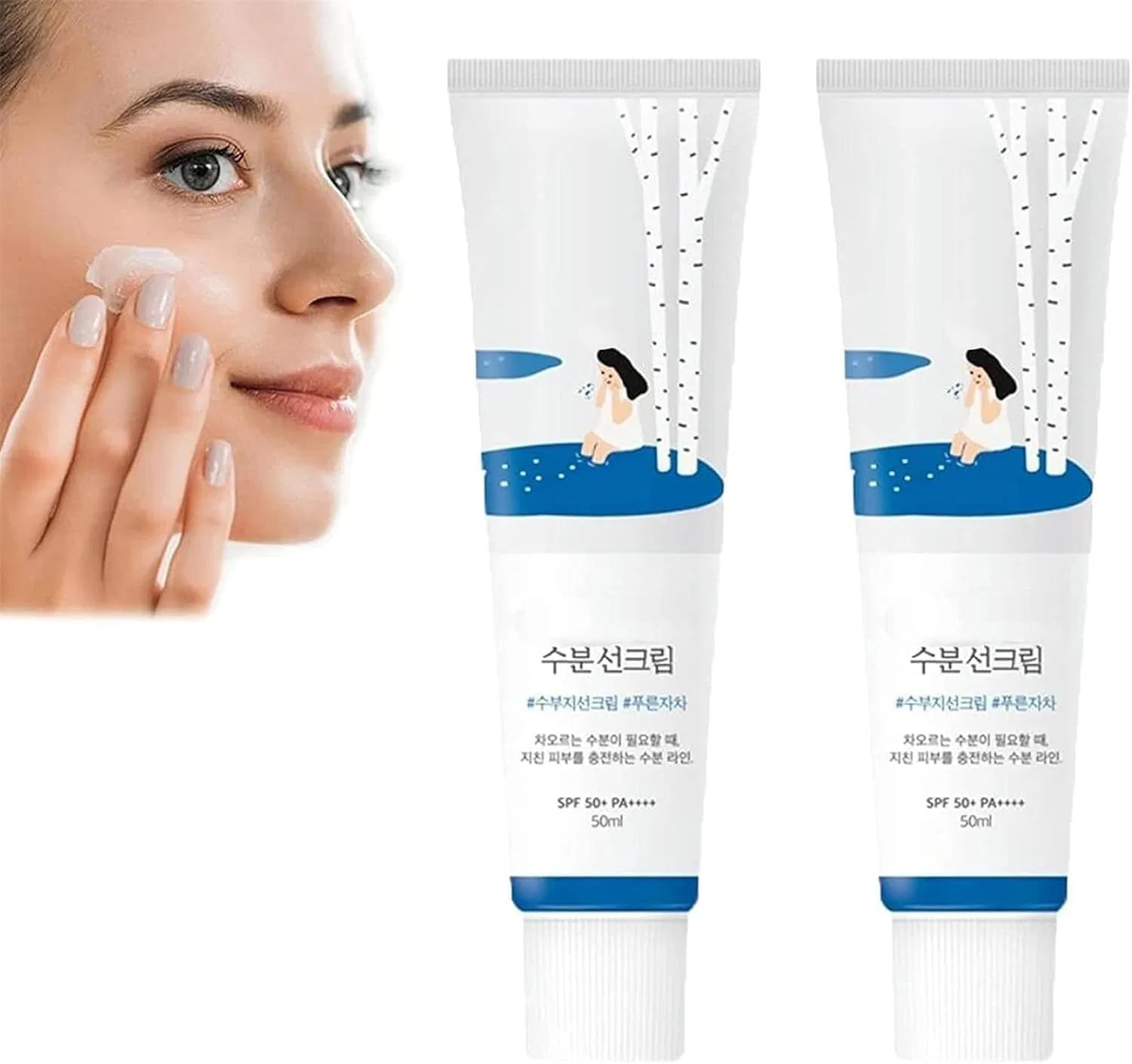 Солнцезащитный гель для лица, SPF50+, Lovelycat, 80 г