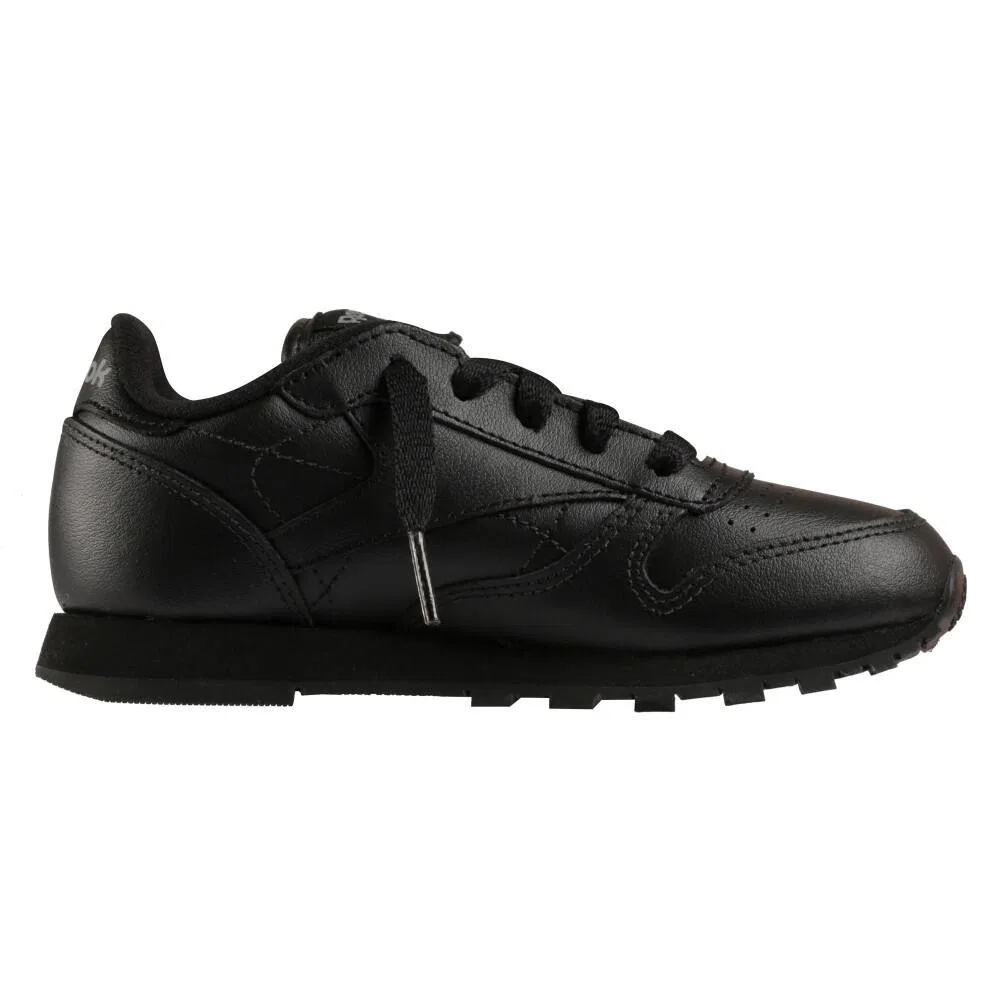 Детские кожаные кроссовки Classic Leather Reebok, Schwarz — фото 2