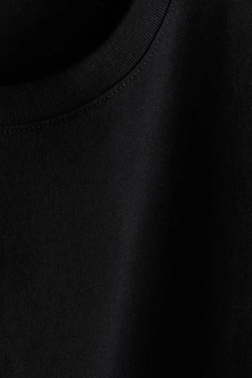 Хлопковая футболка H&M, Schwarz — фото 2