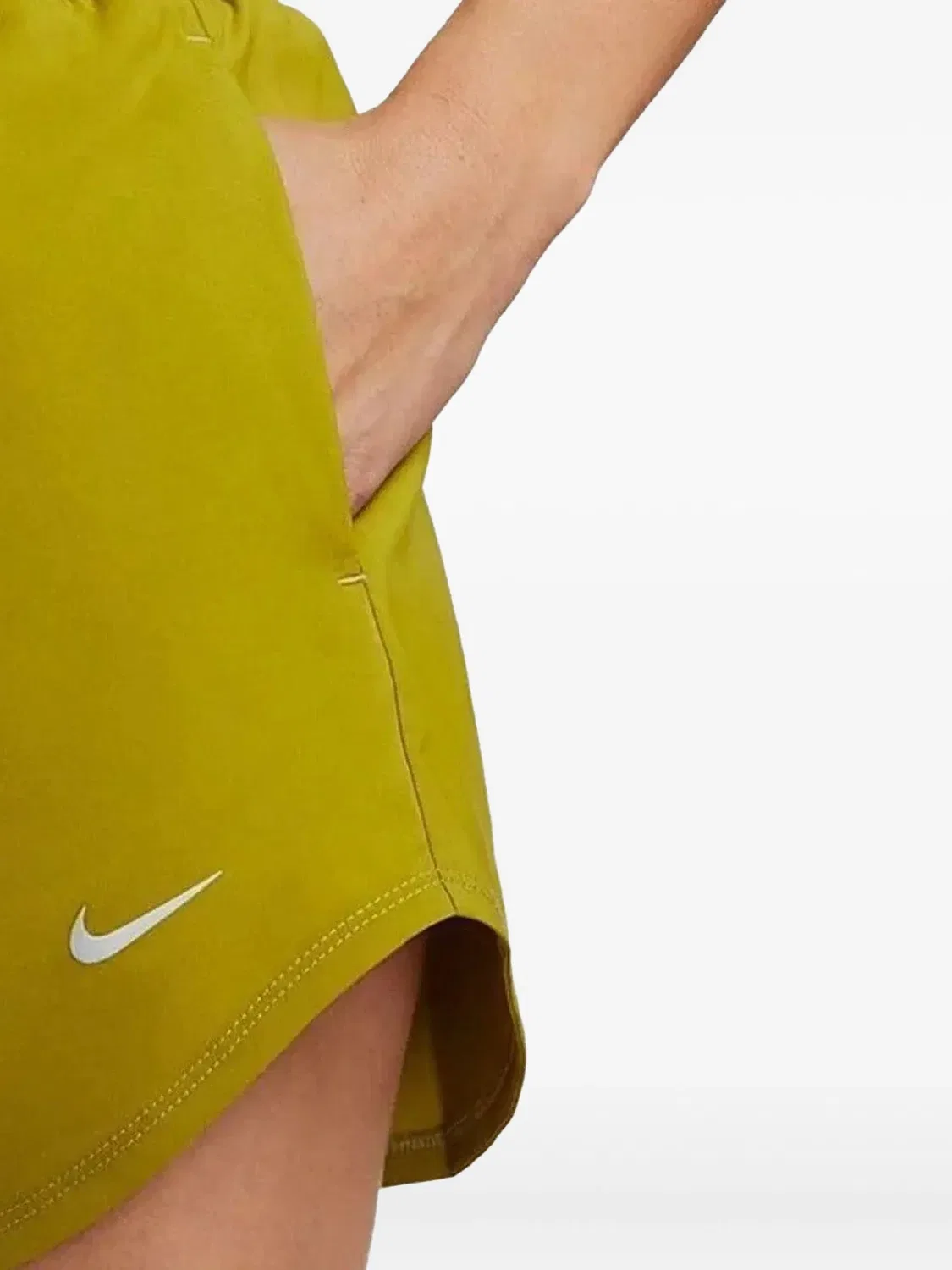 Шорты Dri-FIT Ultra с завышенной талией Nike, зеленый — фото 2