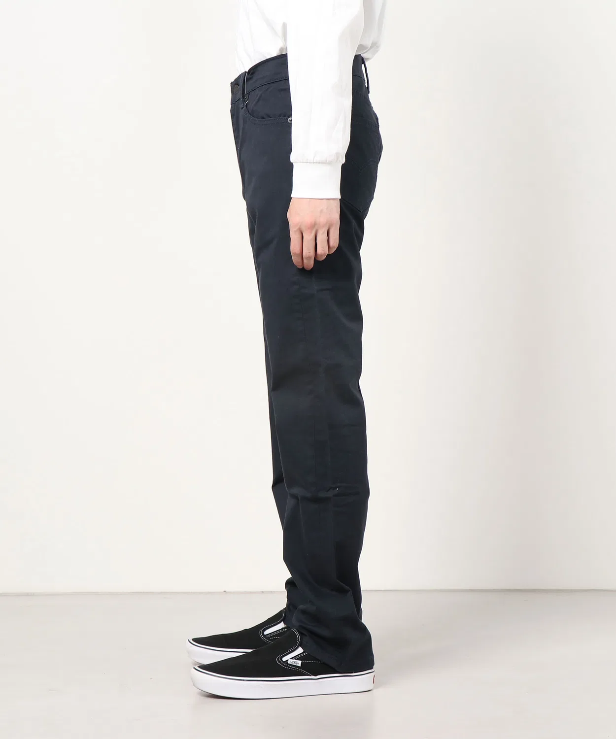 Мужские джинсы regular straight с stretch-эффектом 505 Levi's, Slub Navy — фото 3