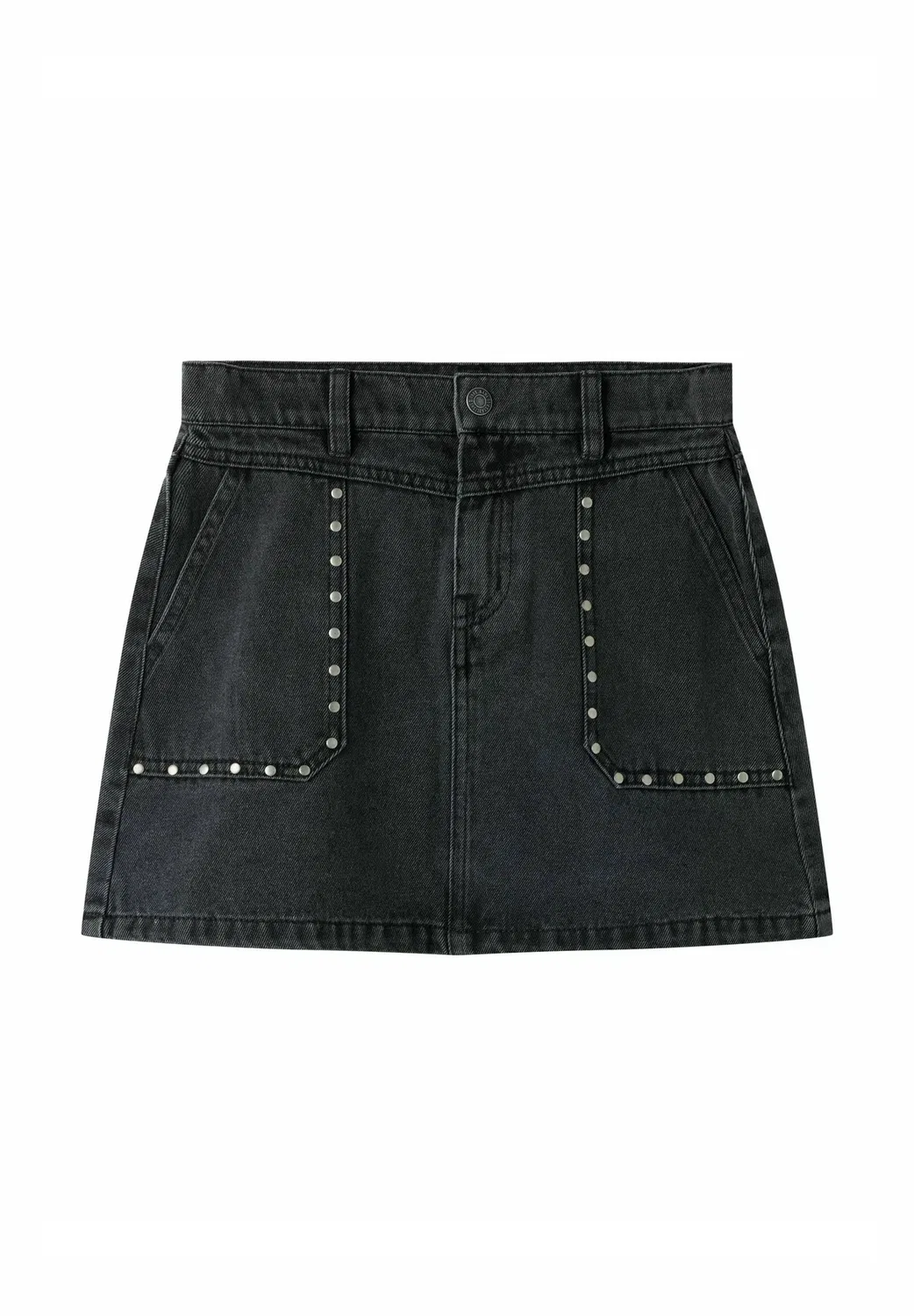 Джинсовая юбка - юбка А-силуэта Name It, Dark Grey Denim