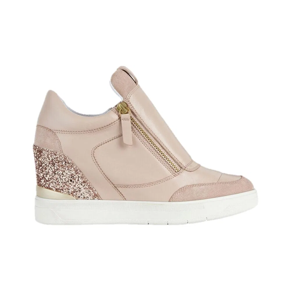 Детские кроссовки для девочек дышащие D Maurica Geox, Beige